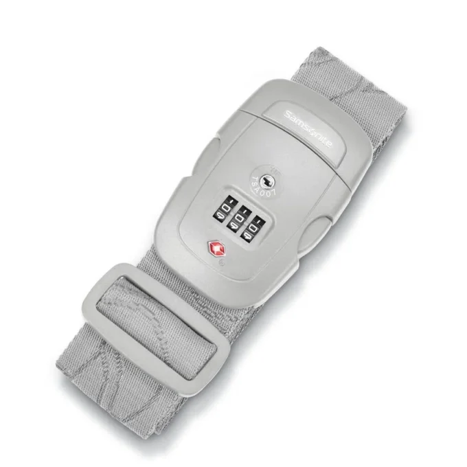 3 dial travel sentry combination luggage strap