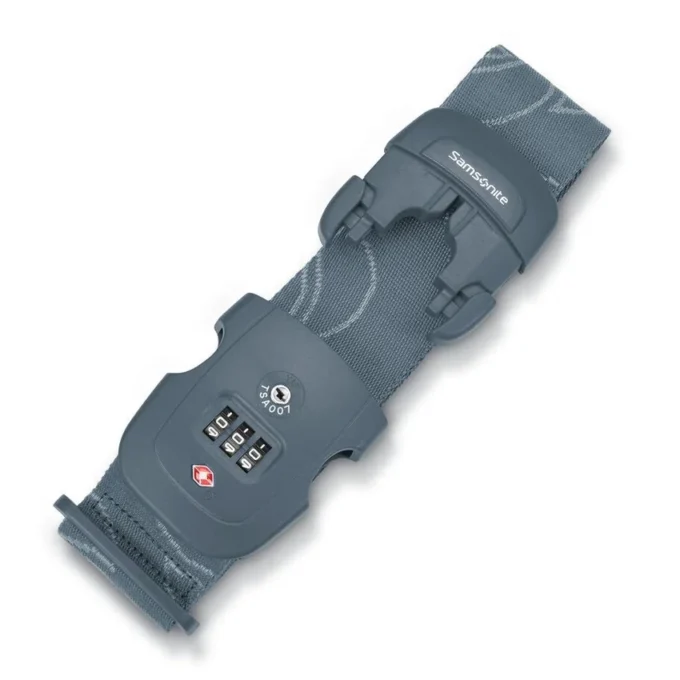 3 dial travel sentry combination luggage strap