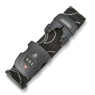 3 dial travel sentry combination luggage strap