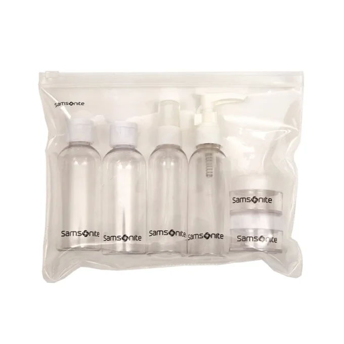 6pc travel bottle set