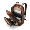 Classic leather backpack