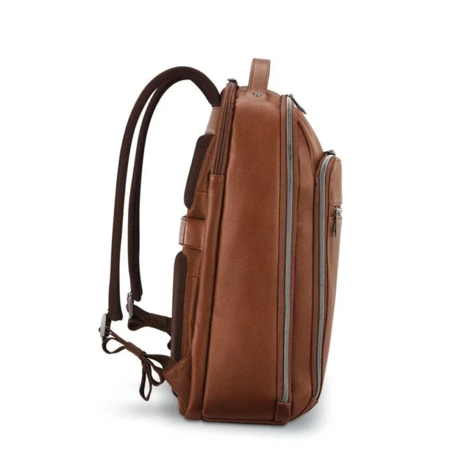 Classic leather backpack