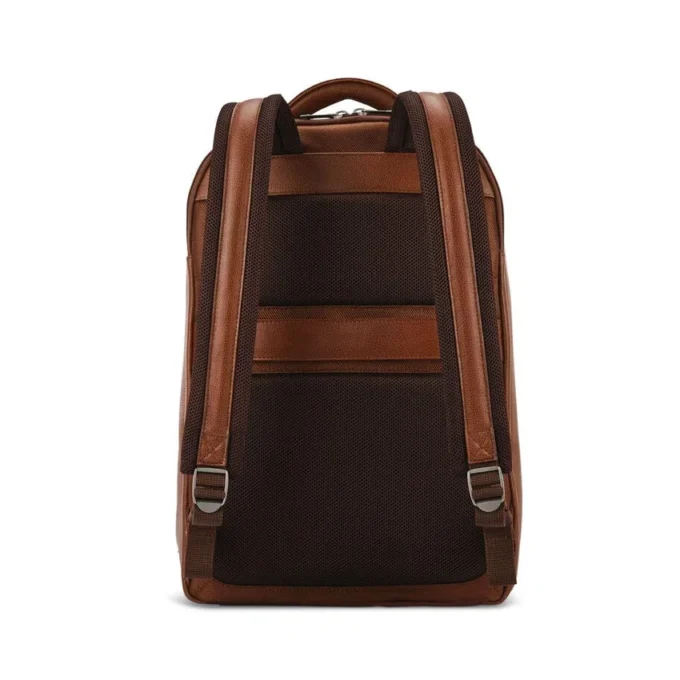 Classic leather backpack