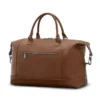 Classic leather weekender