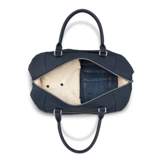 Classic leather weekender