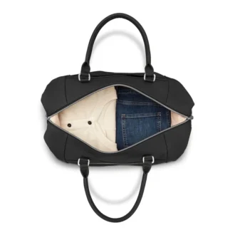 Classic leather weekender