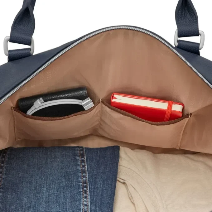 Classic leather weekender