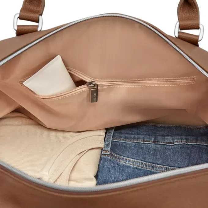 Classic leather weekender