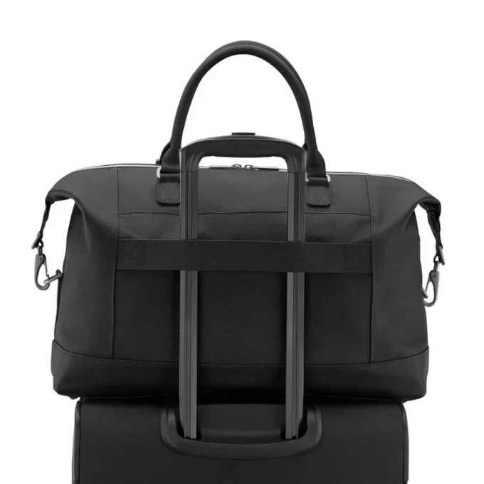 Classic leather weekender
