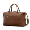 Classic leather weekender