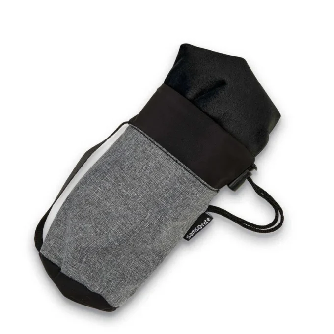 Inflatable pillow with pouch