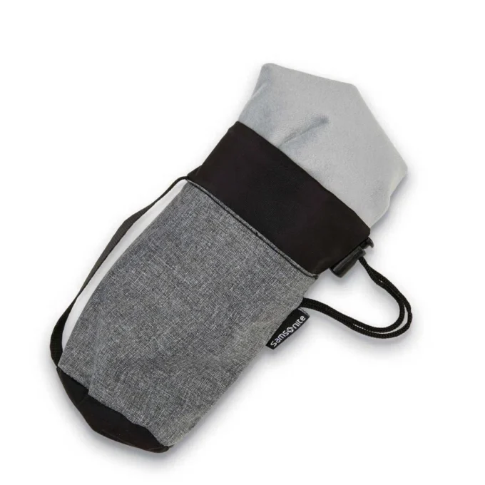 Inflatable pillow with pouch