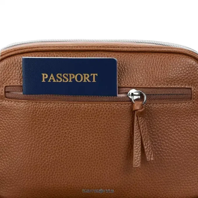 Mobile solution 2 leather crossbody