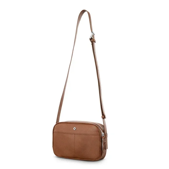 Mobile solution 2 leather crossbody