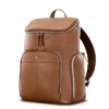 Mobile solution 2 leather deluxe backpack
