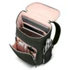 Mobile solution 2 leather deluxe backpack