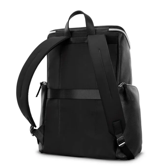 Mobile solution 2 leather deluxe backpack