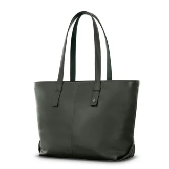 Mobile solution 2 leather tote