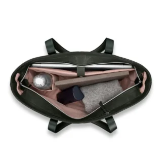 Mobile solution 2 leather tote