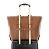Mobile solution 2 leather tote